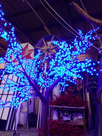 00244 blauwe bloesembomen ledverlichting